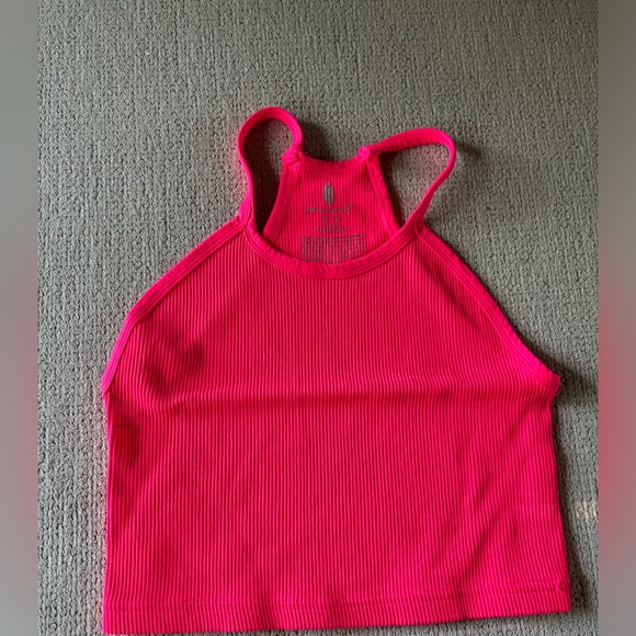 Free People Happiness Runs Crop Tank Malibu M/L - Picture 6 of 8